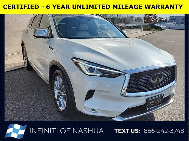 used 2021 INFINITI QX50 car, priced at $28,700