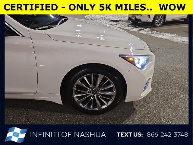 used 2022 INFINITI Q50 car, priced at $31,570