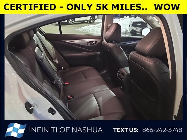 used 2022 INFINITI Q50 car, priced at $31,570