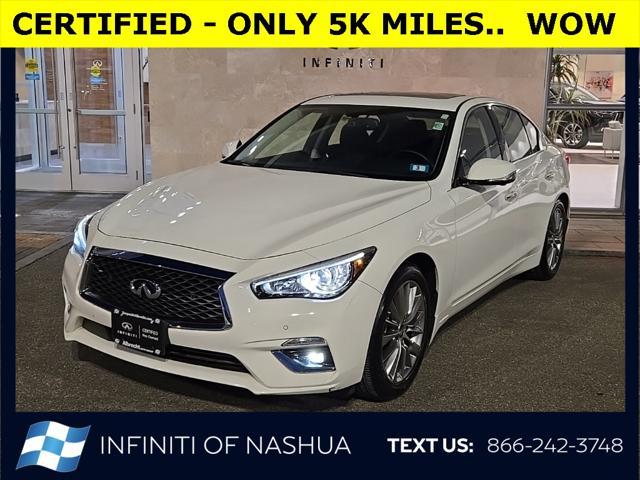 used 2022 INFINITI Q50 car, priced at $31,570