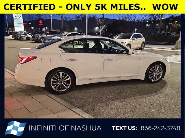 used 2022 INFINITI Q50 car, priced at $31,570