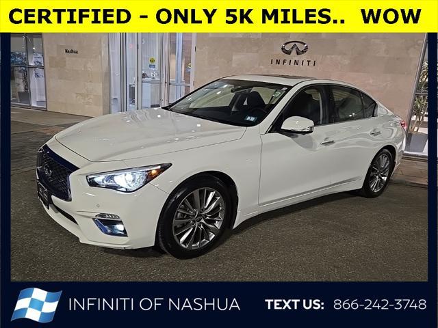 used 2022 INFINITI Q50 car, priced at $31,570