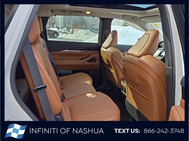 new 2025 INFINITI QX60 car, priced at $63,624