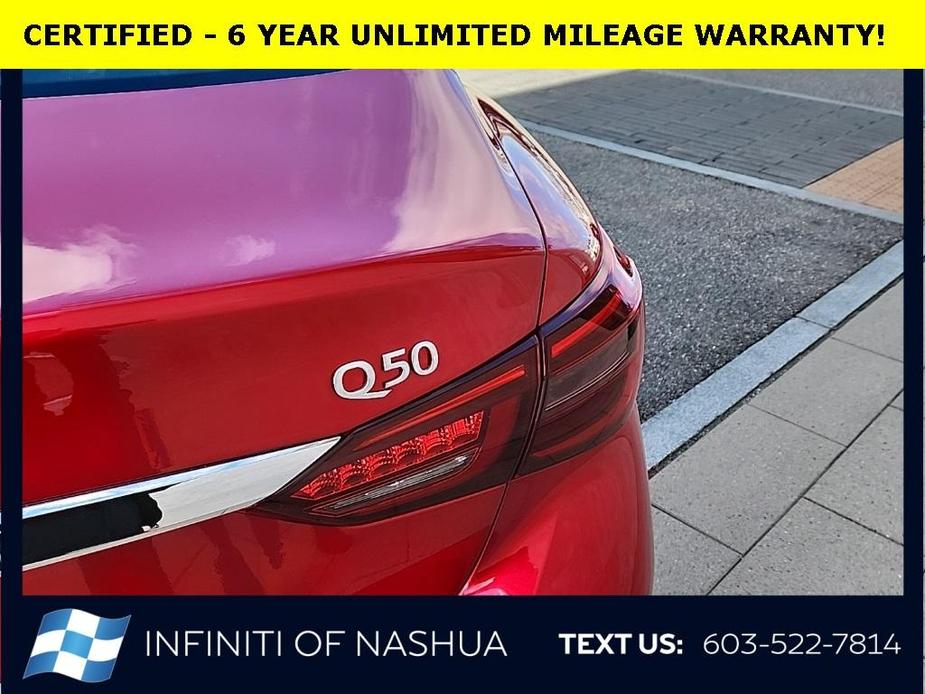 used 2022 INFINITI Q50 car, priced at $29,777