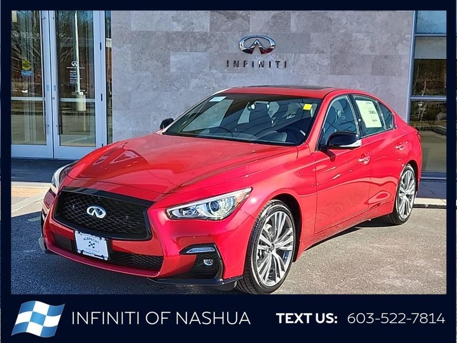 new 2024 INFINITI Q50 car, priced at $52,476