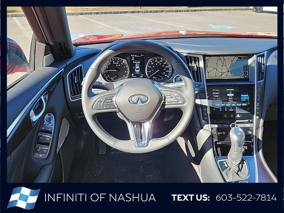 new 2024 INFINITI Q50 car, priced at $52,476