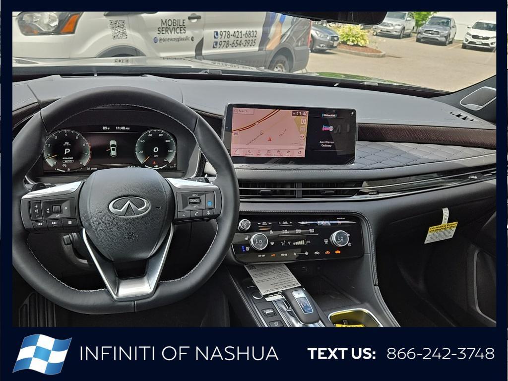 new 2025 INFINITI QX60 car, priced at $69,550