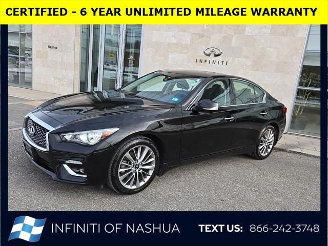 used 2022 INFINITI Q50 car, priced at $28,900