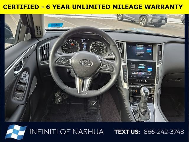 used 2022 INFINITI Q50 car, priced at $28,900