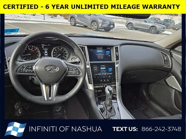 used 2022 INFINITI Q50 car, priced at $28,900