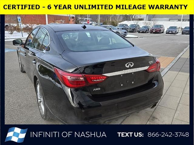 used 2022 INFINITI Q50 car, priced at $28,900