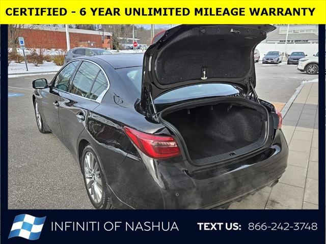 used 2022 INFINITI Q50 car, priced at $28,900