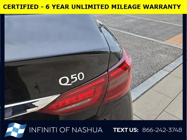 used 2022 INFINITI Q50 car, priced at $28,900