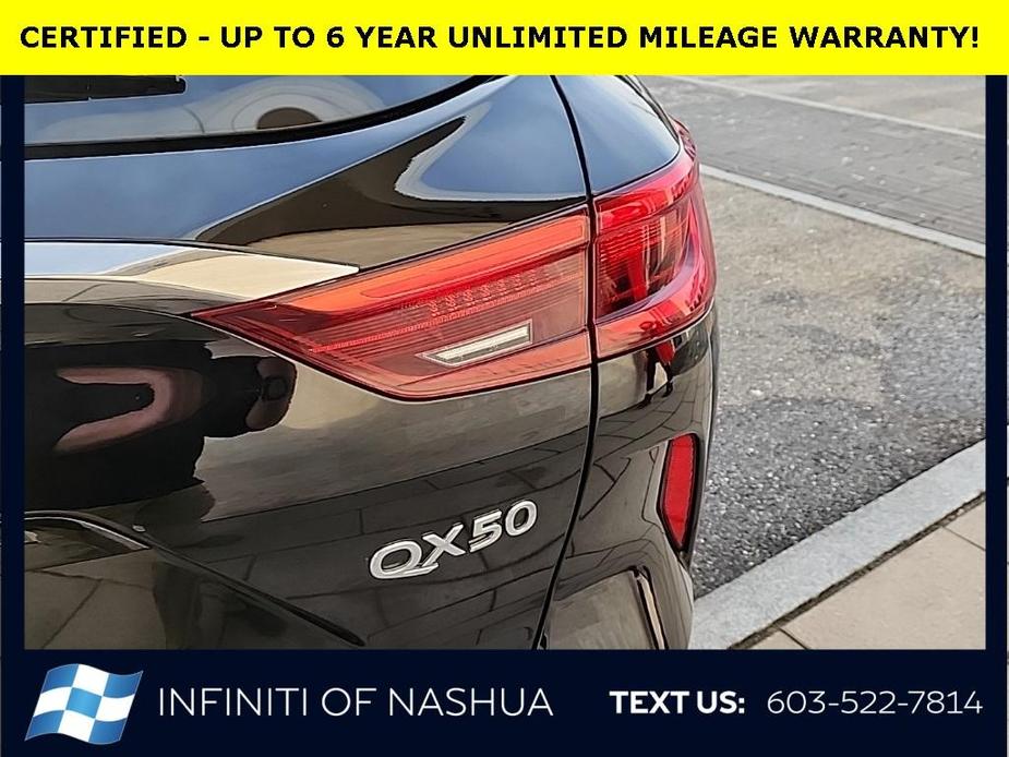 used 2021 INFINITI QX50 car, priced at $27,900