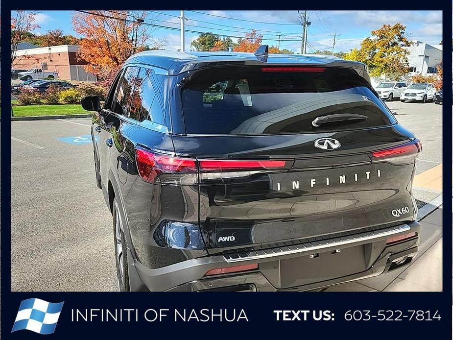 new 2024 INFINITI QX60 car, priced at $58,611