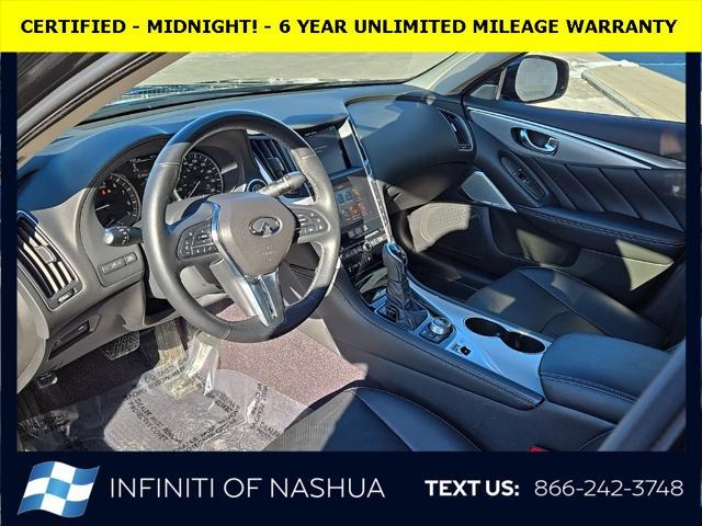 used 2022 INFINITI Q50 car, priced at $30,370