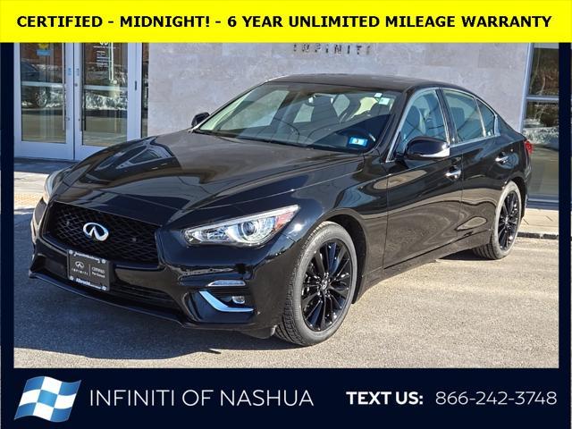 used 2022 INFINITI Q50 car, priced at $31,777