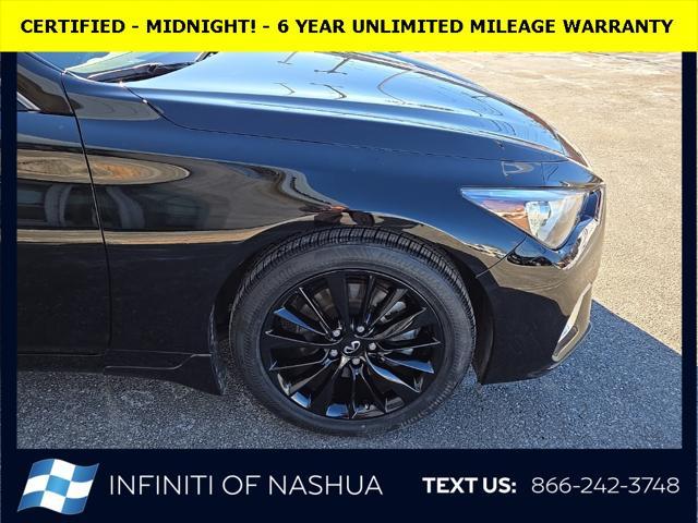 used 2022 INFINITI Q50 car, priced at $30,370