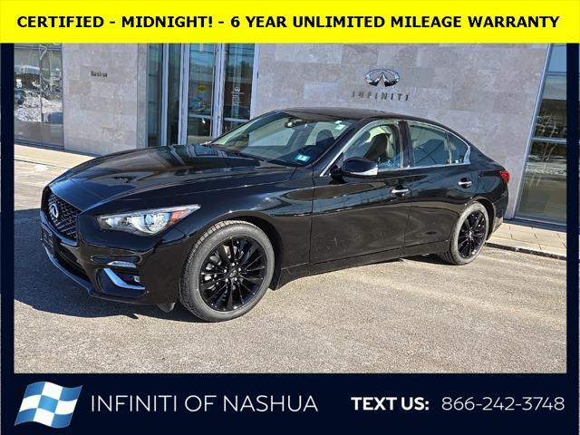 used 2022 INFINITI Q50 car, priced at $30,370