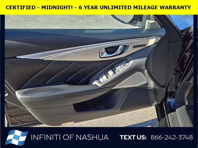 used 2022 INFINITI Q50 car, priced at $30,370