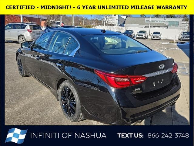 used 2022 INFINITI Q50 car, priced at $30,370