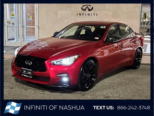 used 2021 INFINITI Q50 car, priced at $27,570