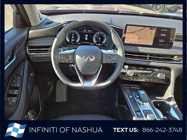 new 2025 INFINITI QX60 car, priced at $58,256