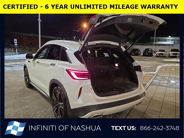 used 2021 INFINITI QX50 car, priced at $25,977