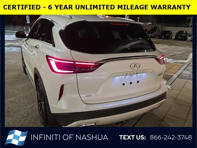 used 2021 INFINITI QX50 car, priced at $25,977