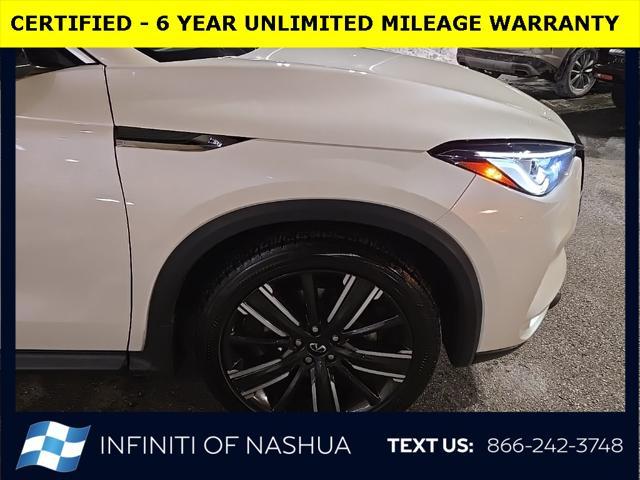 used 2021 INFINITI QX50 car, priced at $25,977