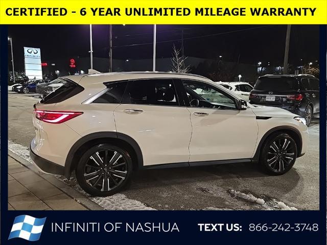 used 2021 INFINITI QX50 car, priced at $25,977