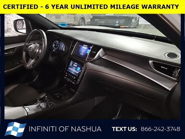 used 2021 INFINITI QX50 car, priced at $25,977