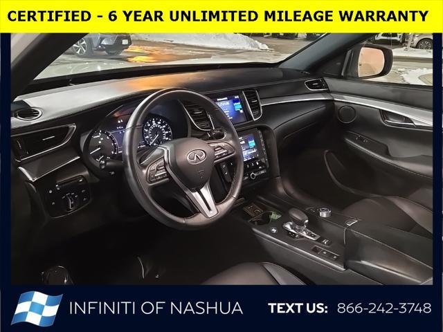 used 2021 INFINITI QX50 car, priced at $25,977