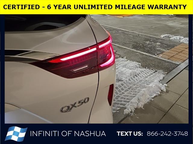 used 2021 INFINITI QX50 car, priced at $25,977