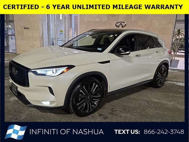 used 2021 INFINITI QX50 car, priced at $25,977