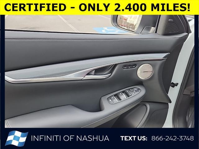 used 2024 INFINITI QX50 car, priced at $45,200