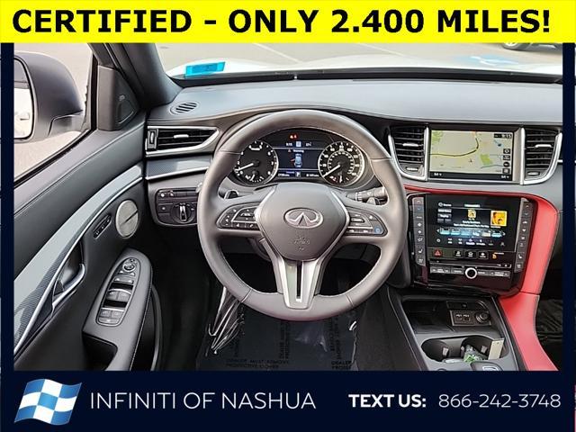 used 2024 INFINITI QX50 car, priced at $45,200