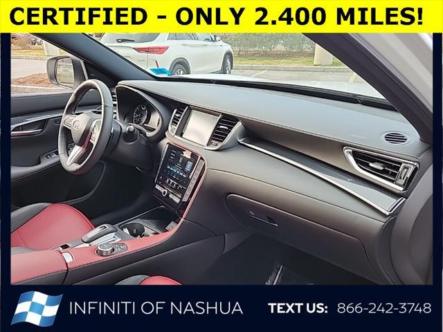 used 2024 INFINITI QX50 car, priced at $45,200