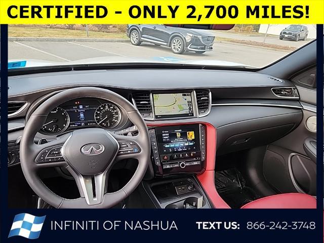 used 2024 INFINITI QX50 car, priced at $39,700