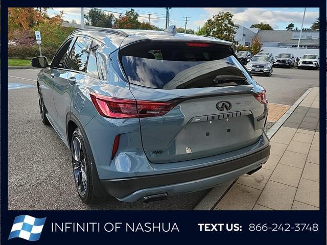 new 2025 INFINITI QX50 car, priced at $54,249