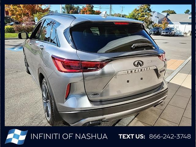 new 2025 INFINITI QX50 car, priced at $52,366