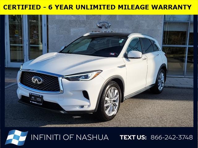 used 2021 INFINITI QX50 car, priced at $28,700