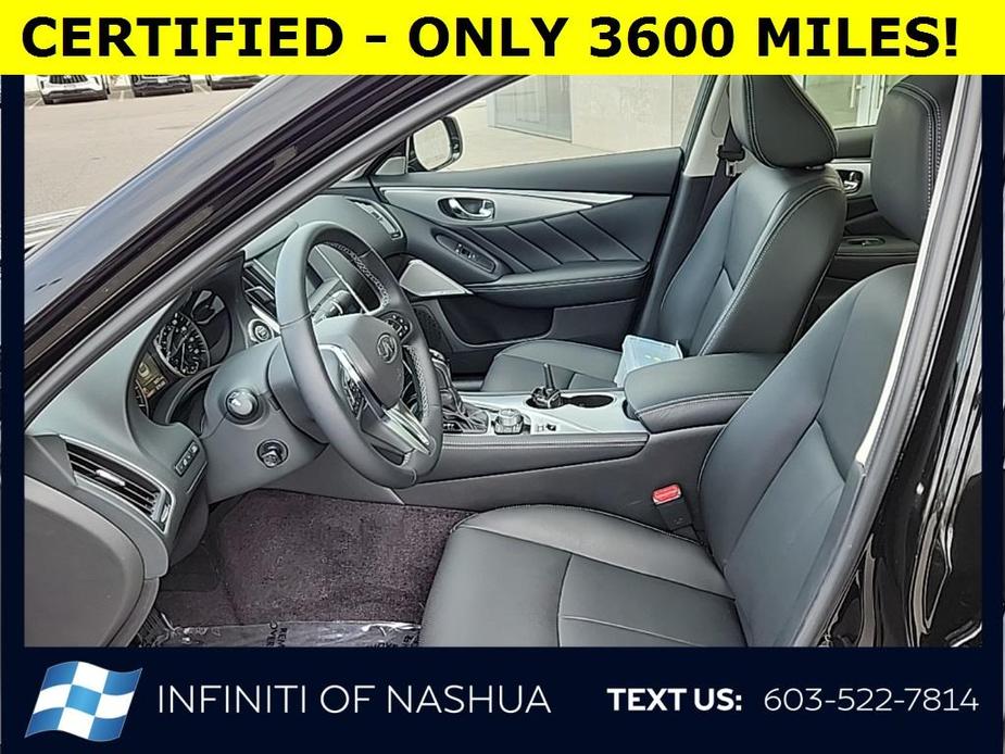 used 2024 INFINITI Q50 car, priced at $38,700