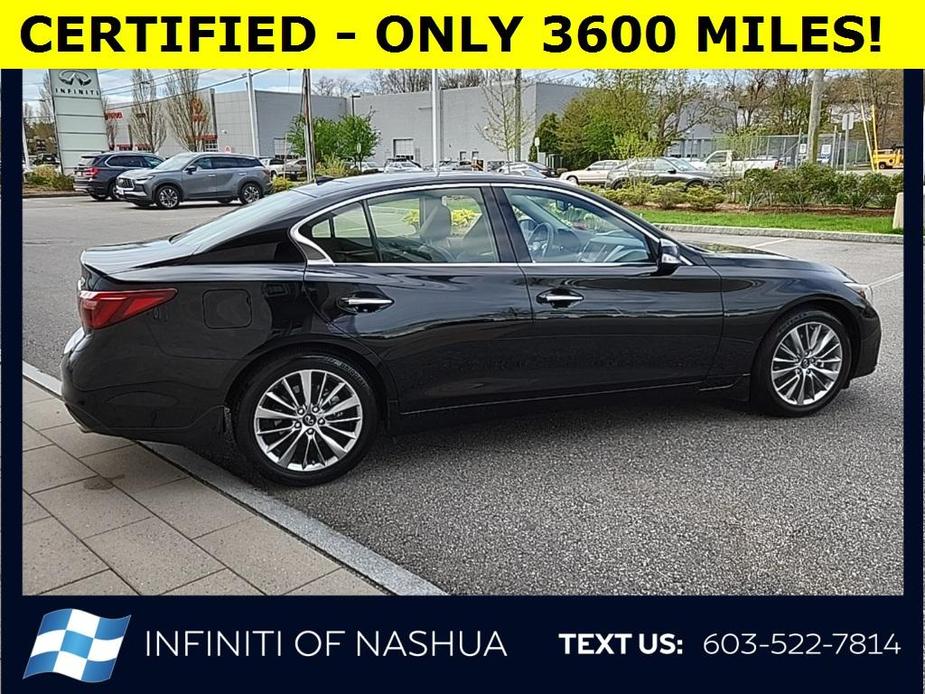 used 2024 INFINITI Q50 car, priced at $38,700