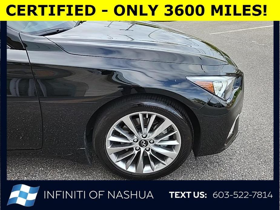 used 2024 INFINITI Q50 car, priced at $38,700