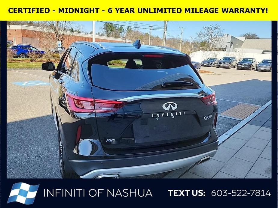 used 2021 INFINITI QX50 car, priced at $31,550