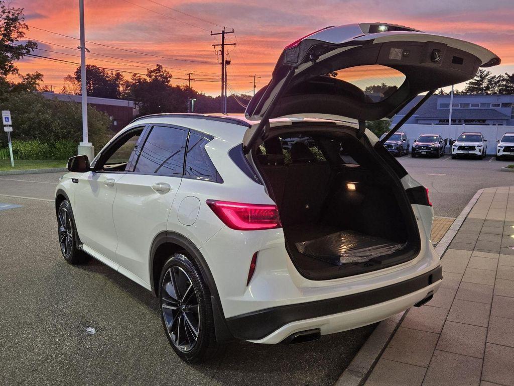 new 2025 INFINITI QX50 car, priced at $52,022