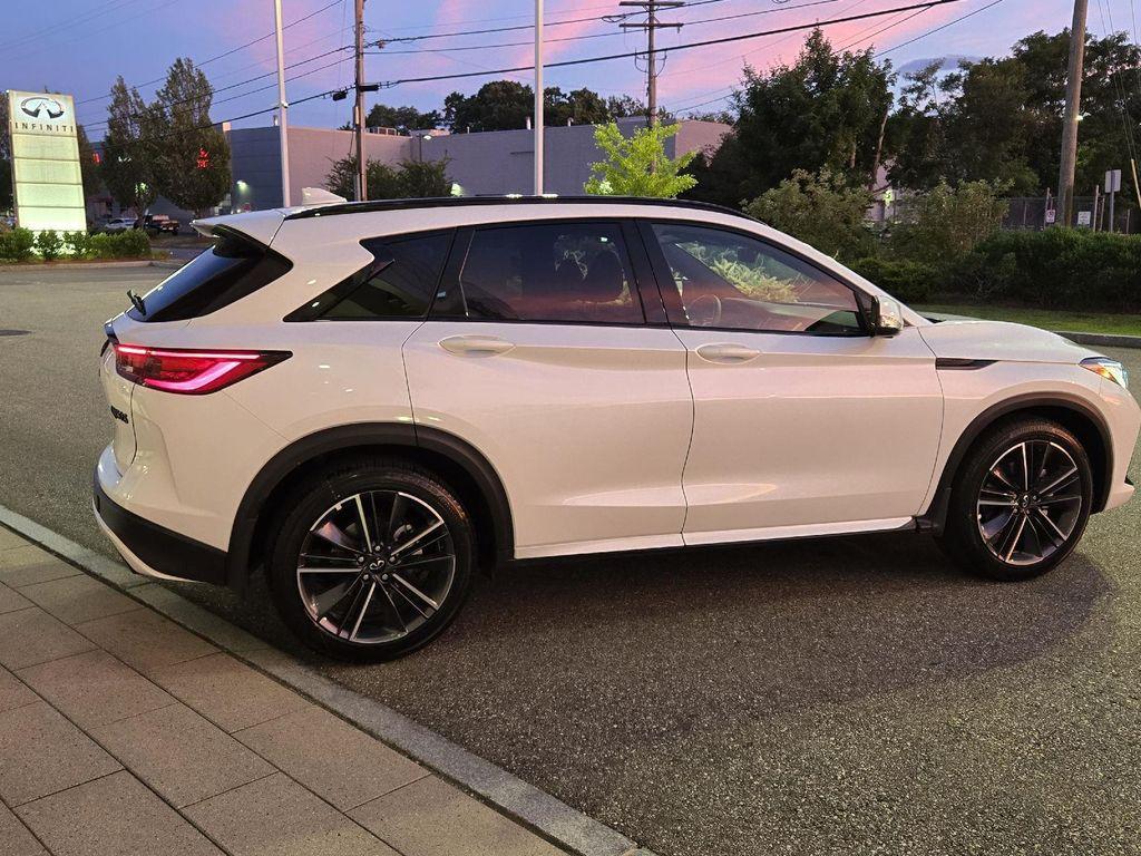 new 2025 INFINITI QX50 car, priced at $52,022