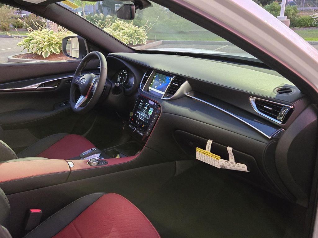 new 2025 INFINITI QX50 car, priced at $52,022