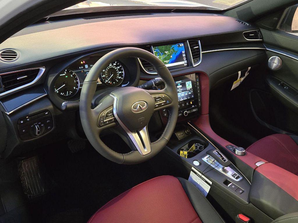 new 2025 INFINITI QX50 car, priced at $52,022